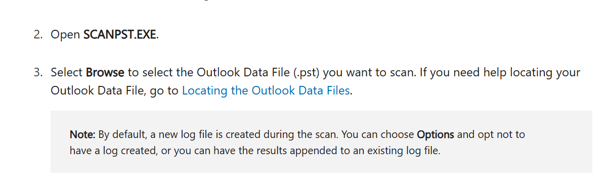 Repair Outlook Data Files .Pst And -esm-w1000.webp ScanPST Utility Overview